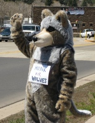 honk for wolves Earth Day 09